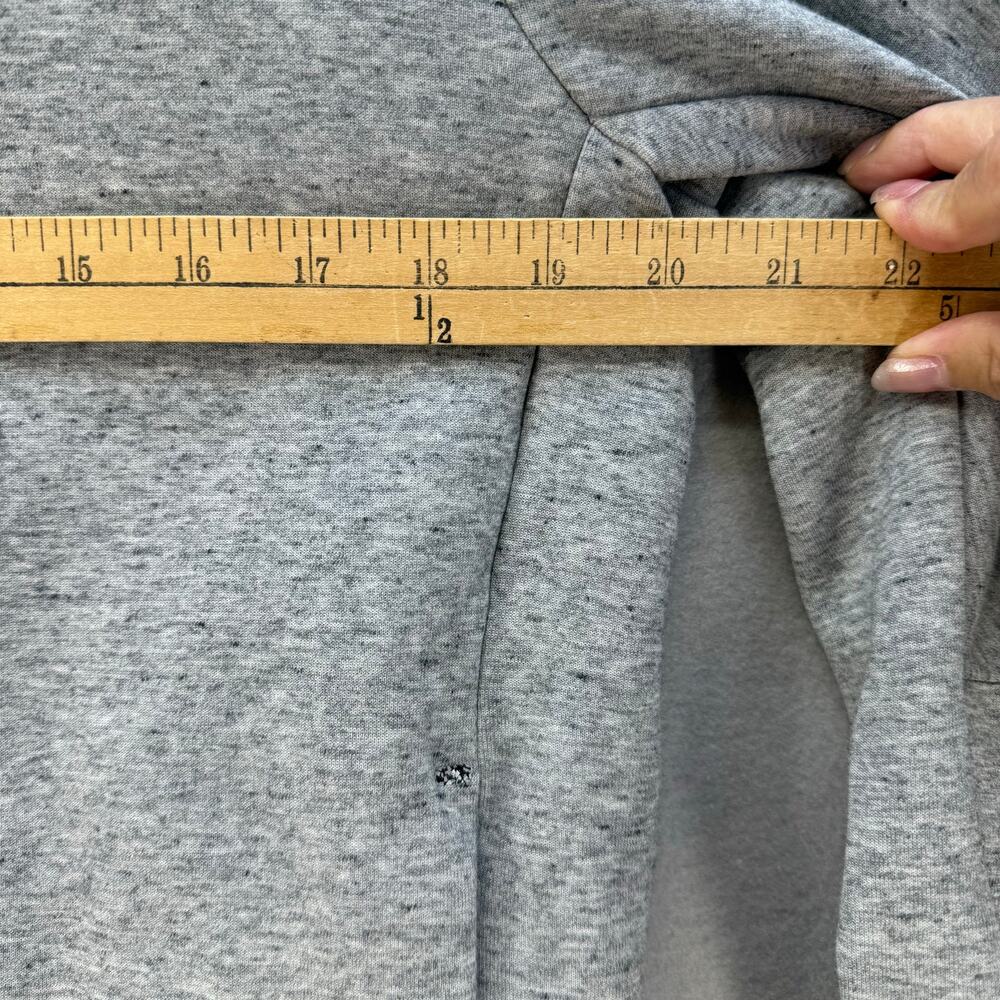 Nike Sportswear Women's M Tech-Fleece Full-Zip Hoodie-Grey Heather Black EUC - Picture 10 of 11